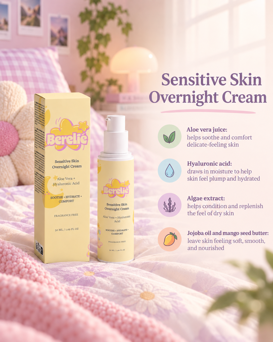 Sensitive Skin Overnight Cream